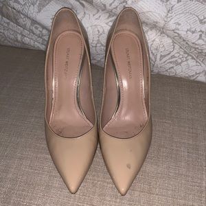 Stuart Weizman patent nude pumps